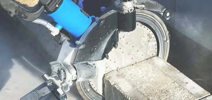 Visokofrekventni rezač 400HF reže armirani beton